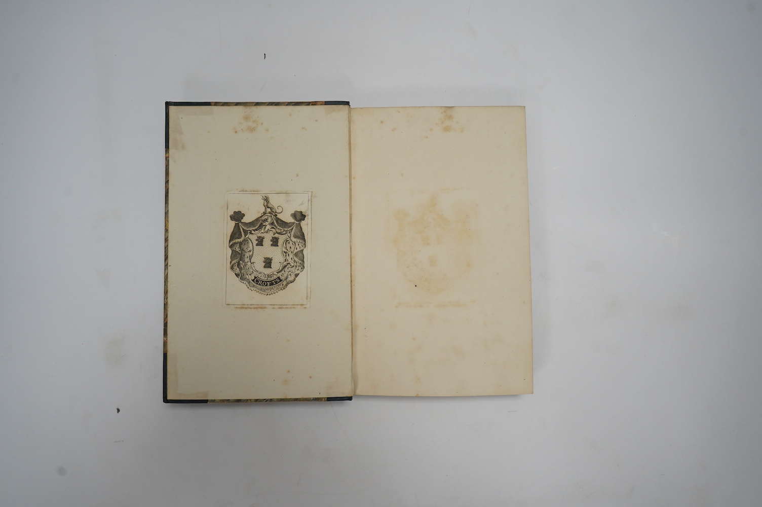 Byron, Lord George Gordon Noel - The Complete Works of Lord Byron, with a Biographical and Critical Notice, by J.W. Lake, Esq., 7 vols., eng. port. frontis. to first vol., half-titles discarded, scattered spotting and br